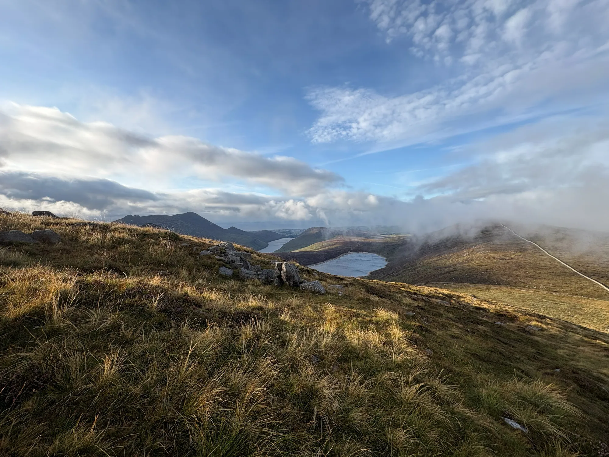 Wild Camping at Lough Shannagh: A Night in the Mourne Mountains